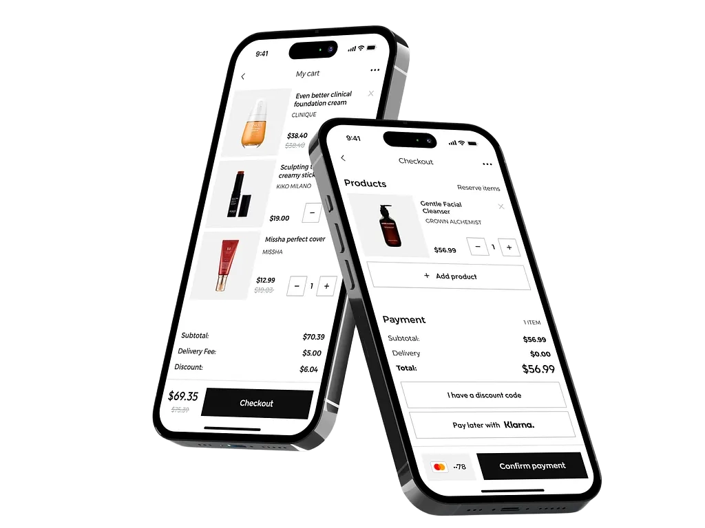 Shopping app image